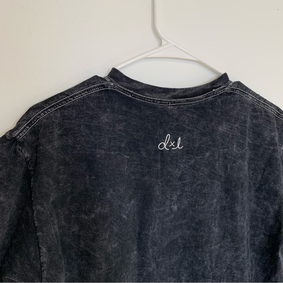 David Dobrik Clickbait Acid Wash Merch T-Shirt - Picture 6 of 8